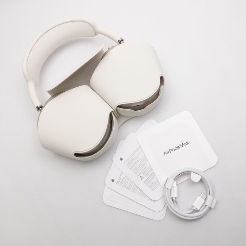 Apple AirPods Max [スターライト] [MWW53ZAA] 中古 240001204227