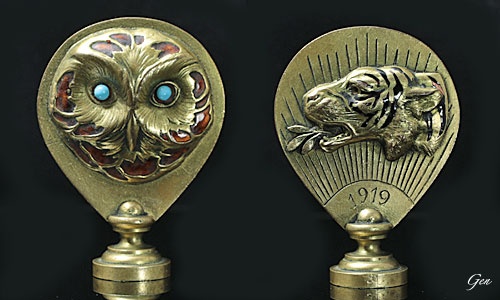 シール（フォブ） インタリオ 紋章 貴族 アンティーク