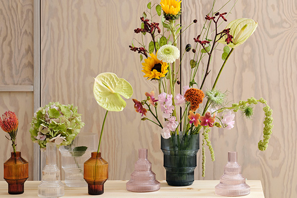 コスタ ボダ Pavilion(パビリオン) フラワーベース クリア M フラワー