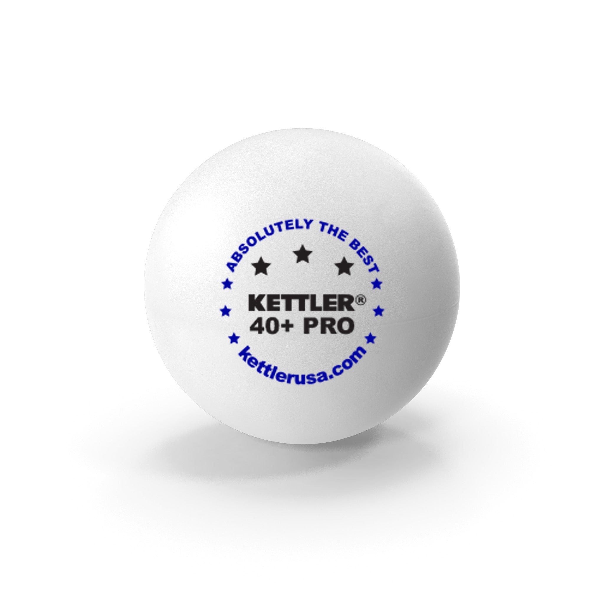 3-Star Table Tennis Balls, 6-Pack – KETTLER USA
