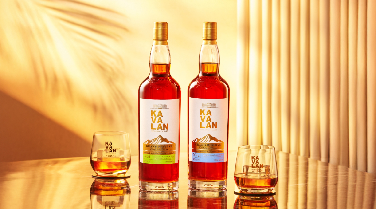 Kavalan Launches Exclusive Grand Reserve No. 1 and No. 2 for Lotte