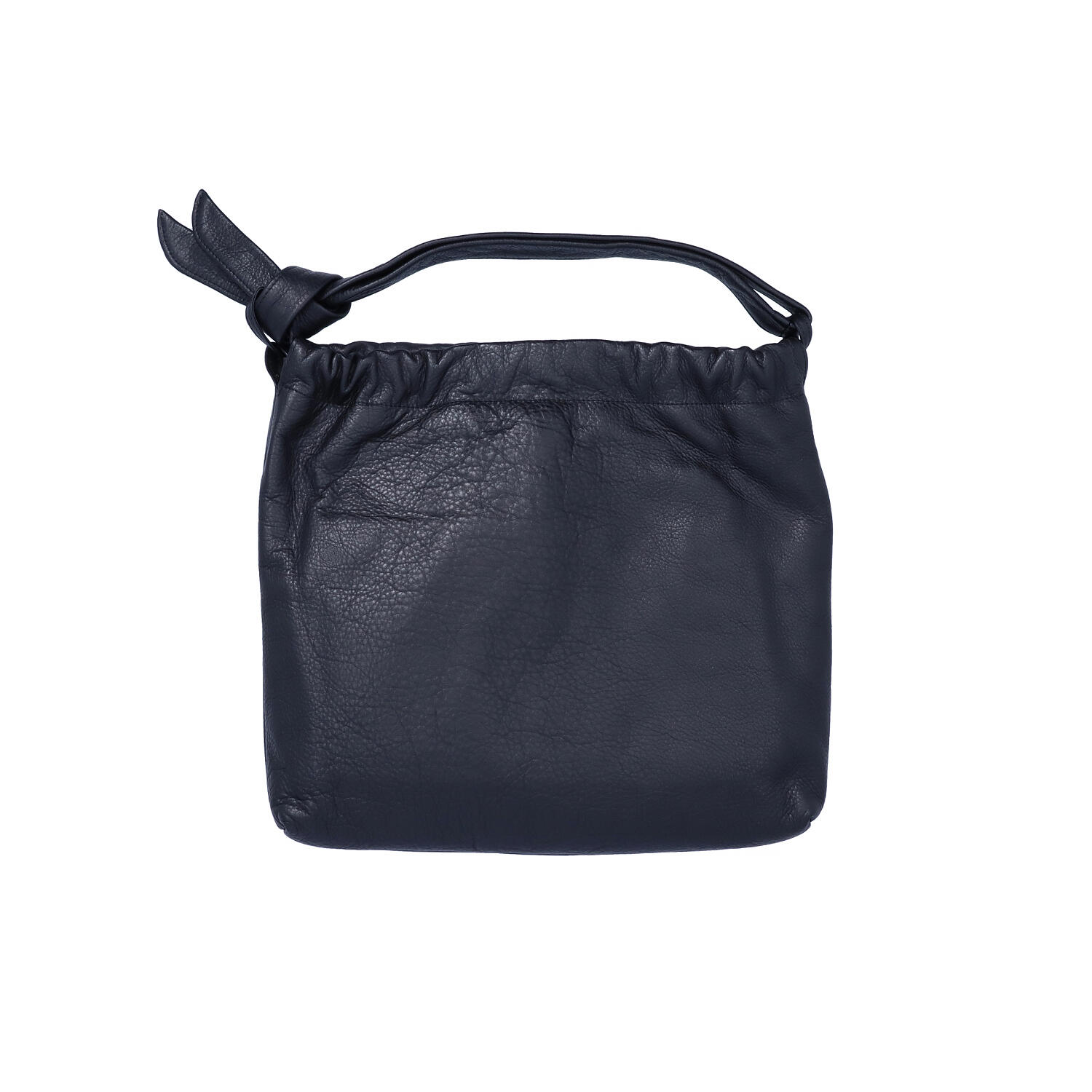 巾着型 軽量 ソフト 牛革 バッグ(大) | 株式会社 chi.wata | Japan