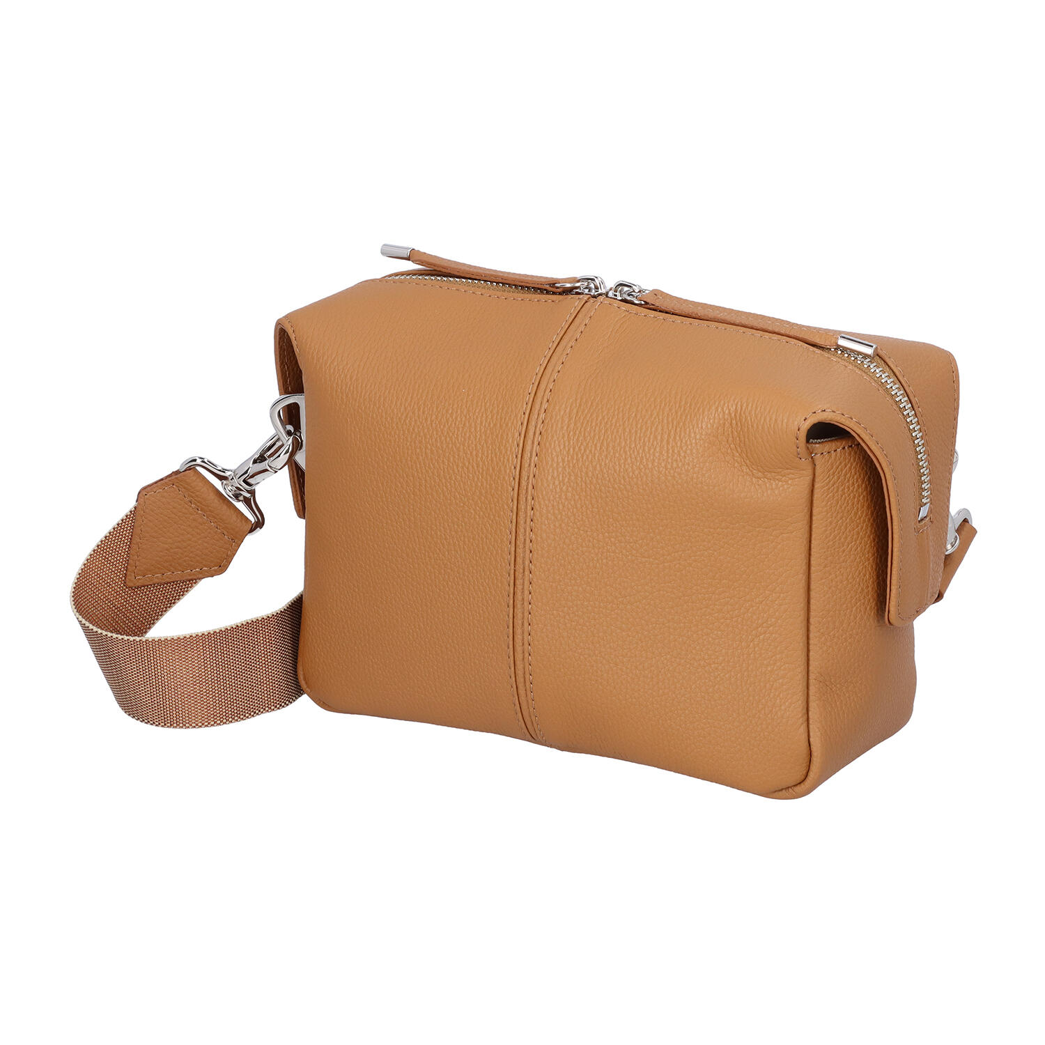 広マチ 型押し 牛革 ショルダーバッグ ポシェット | 有限会社 清川商店