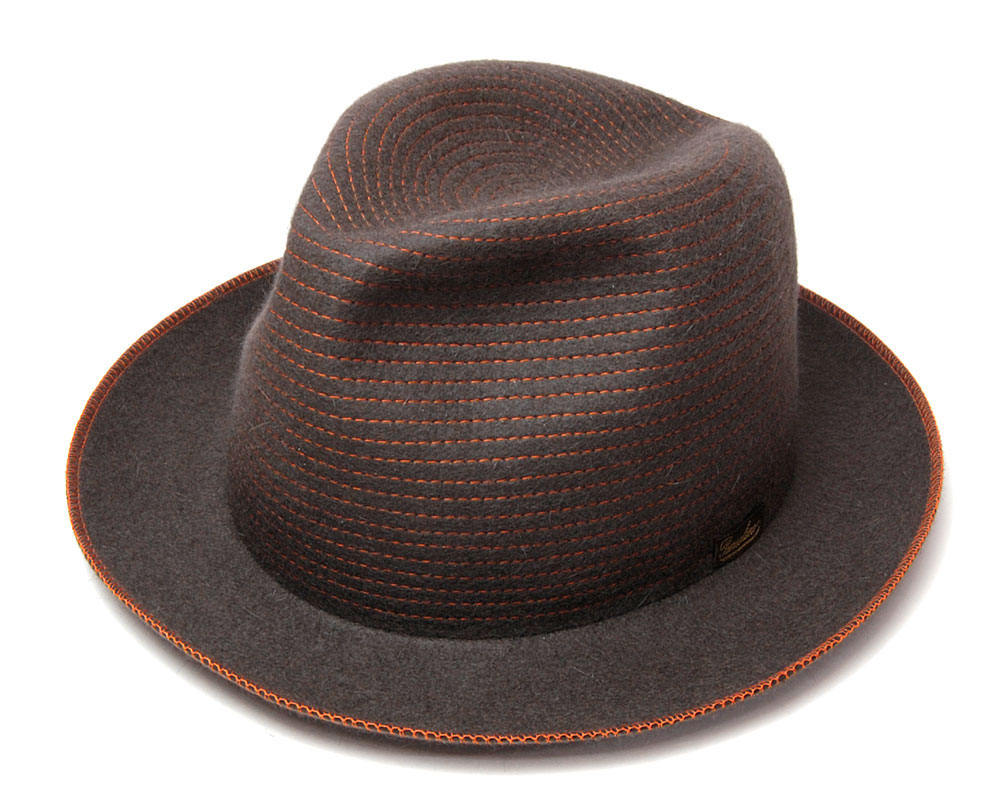 イタリア Borsalino(ボルサリーノ) ファーフエルトトラベラーハット