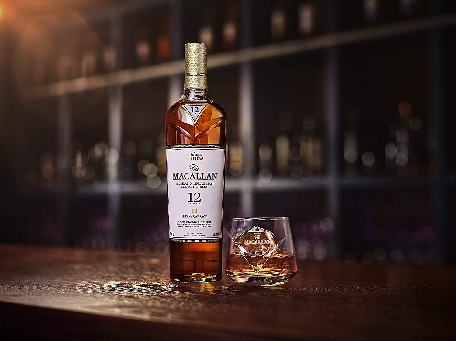 The MACALLAN sherry oak cask 12years old 700ml