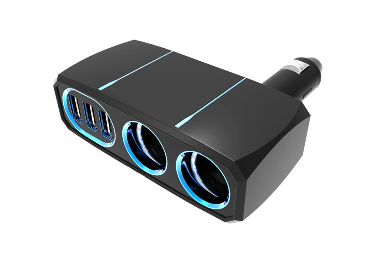 2連ダイレクトソケット 3リバーシブルUSB自動判定 7.2A – カシムラ