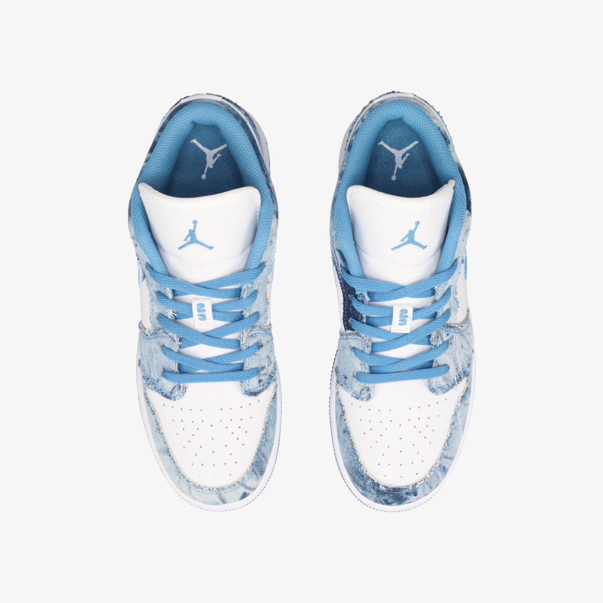 NIKE AIR JORDAN 1 LOW GS -WASHED DENIM- – KICKS LAB.