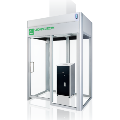 喫煙室用脱臭分煙機「プラズマダッシュ」｜日鉄鉱業｜#3586 :: 建材