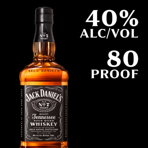 Jack Daniel's Old No. 7 Tennessee Whiskey, 750 mL - Metro Market