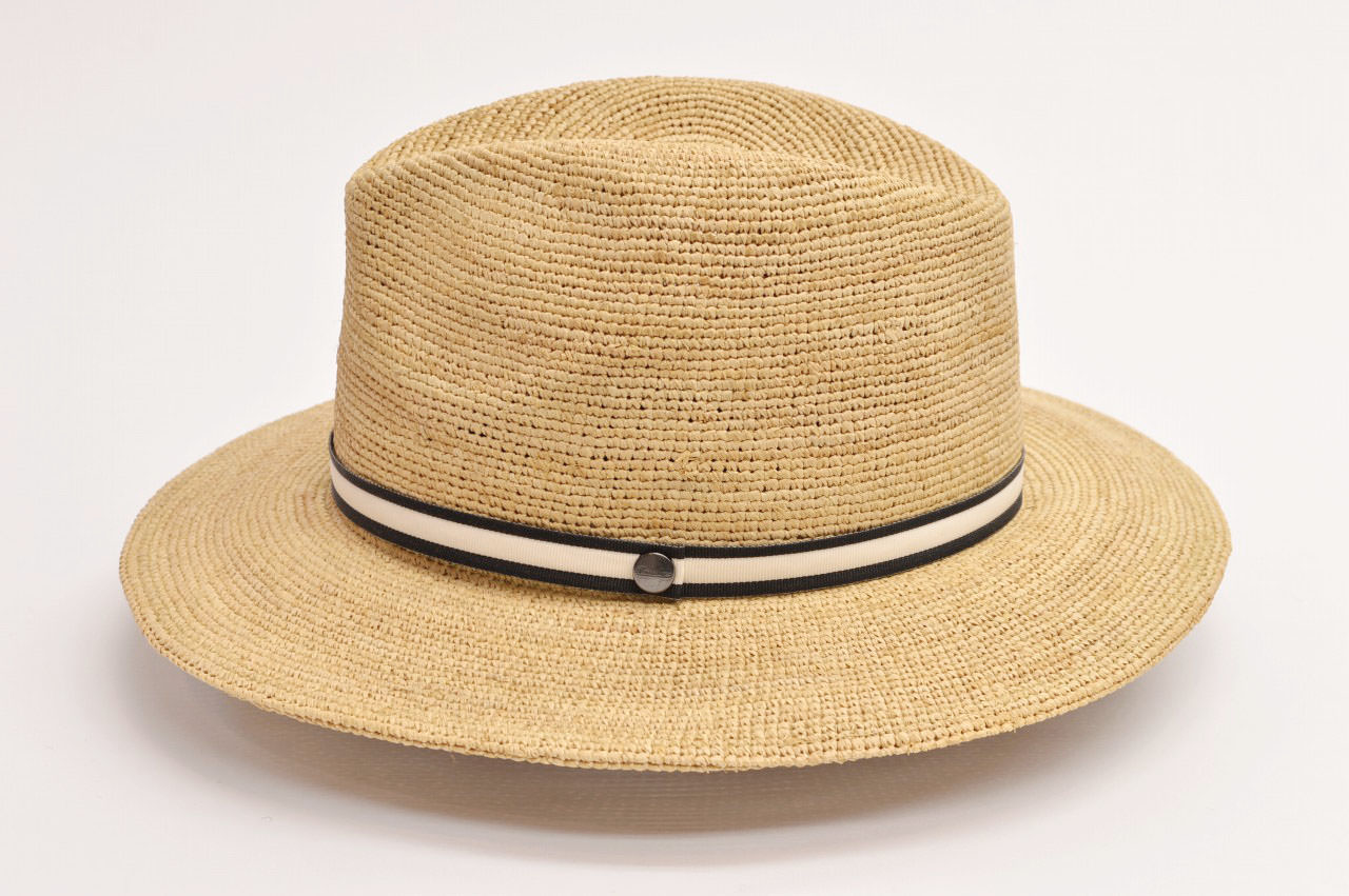 Borsalino ボルサリーノ Argentina アルジェンティーナ ラフィア かぎ