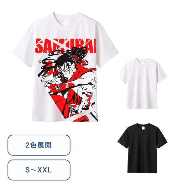 100個～】全面印刷Tシャツ(コットン)【最安値1,705円】｜ノベルティ