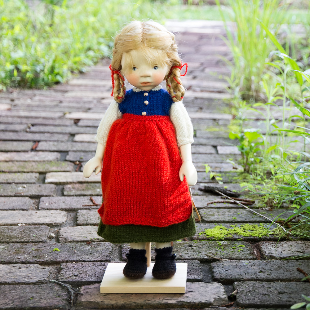 ポングラッツ人形木製（2018年新作H348）：おもちゃ：百町森