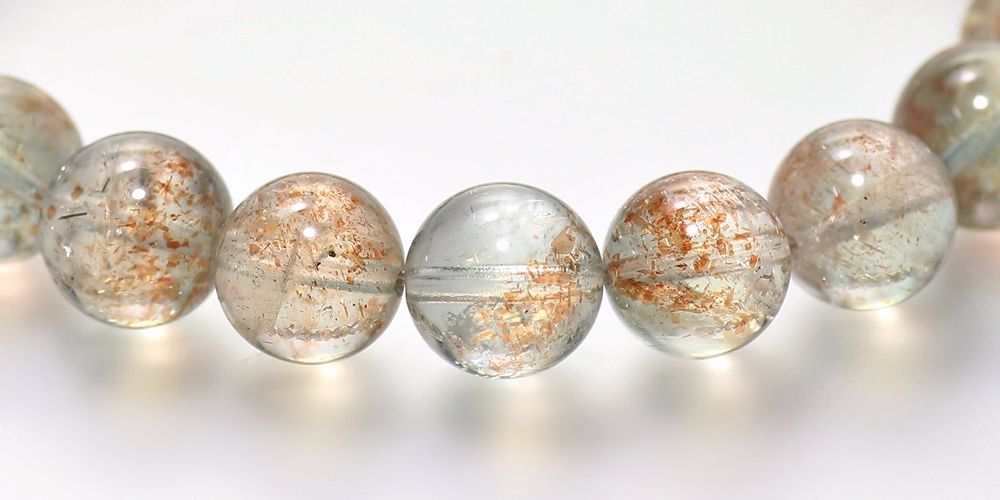 トップクォリティ]アルーシャサンストーンブレスレット（約9mm玉