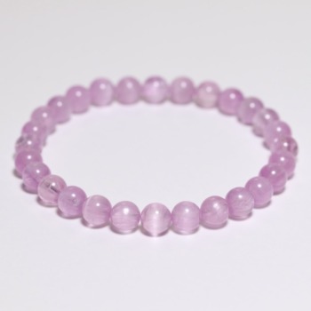 クンツァイト（リチア輝石、スポジュメン）ブレスレット - 埼玉県吉川