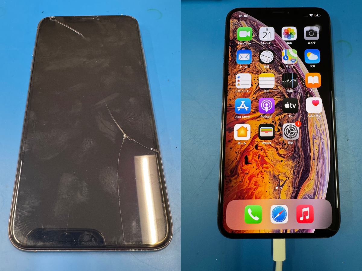 iPhone XS Max 修理サービス料金表 - iPhone修理ならiCracked