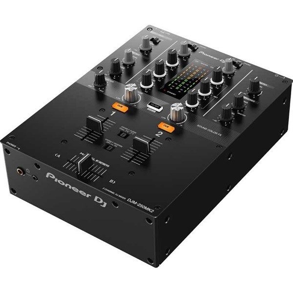 Pioneer DJ PLX-500-K + DJM-250MK2 ターンテーブルDJ初心者8点セット