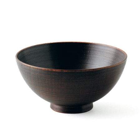 富貴漆椀 4.5寸 木製 漆塗り 木のお椀・味噌汁椀 漆器の井助