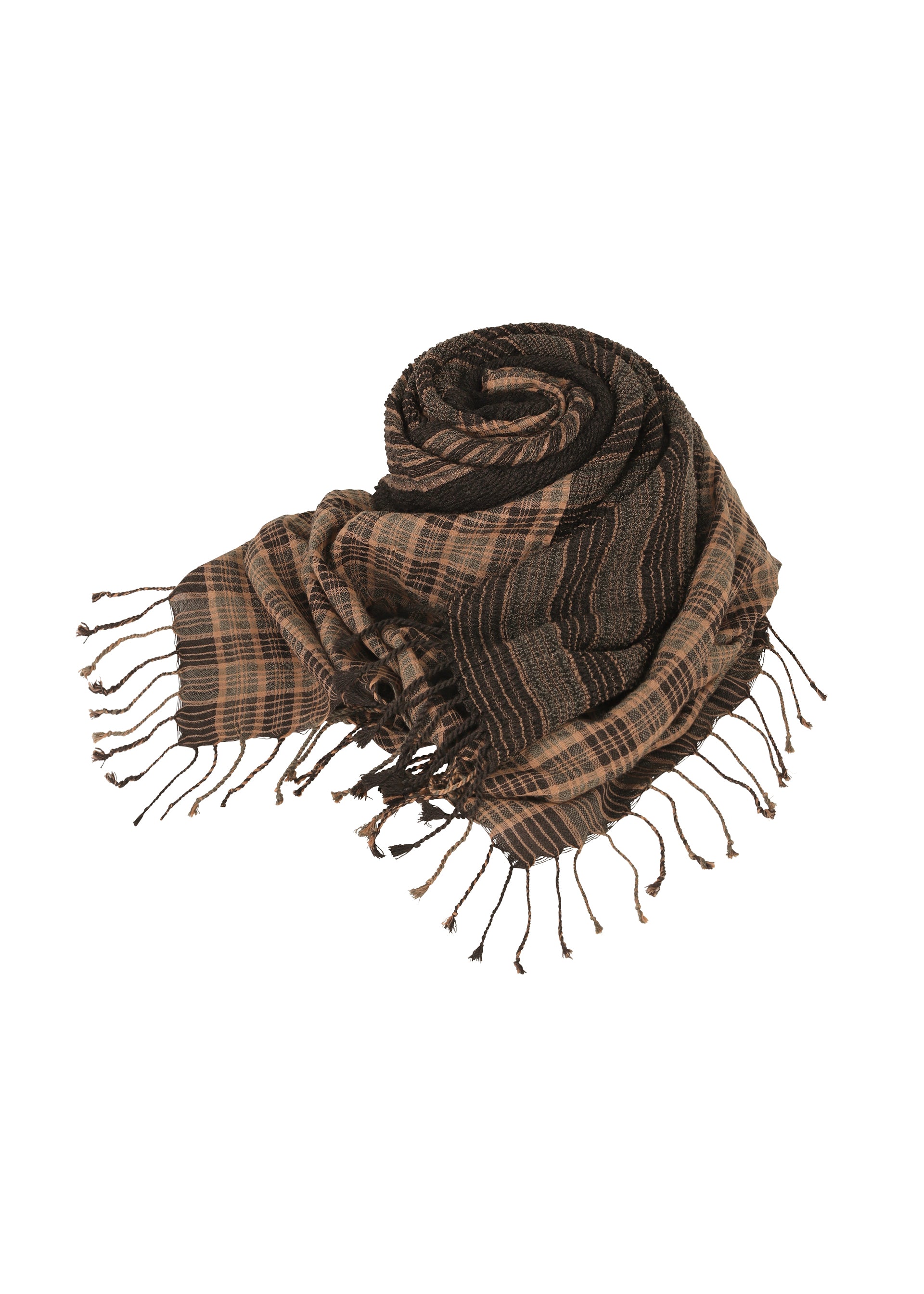 CREPE TARTAN STOLE – isseymiyake.com