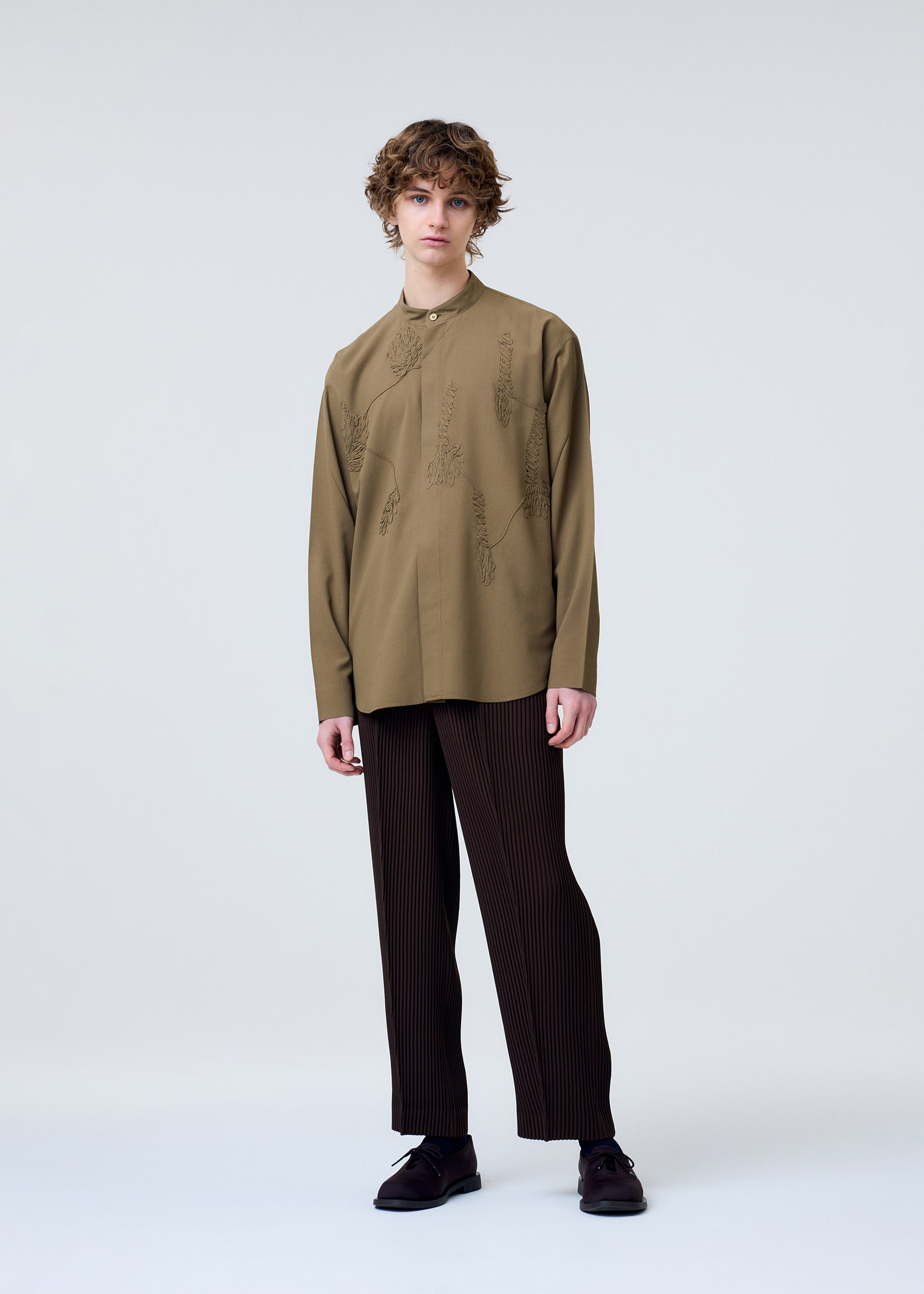 EMBROIDERY PRESS SHIRT – isseymiyake.com