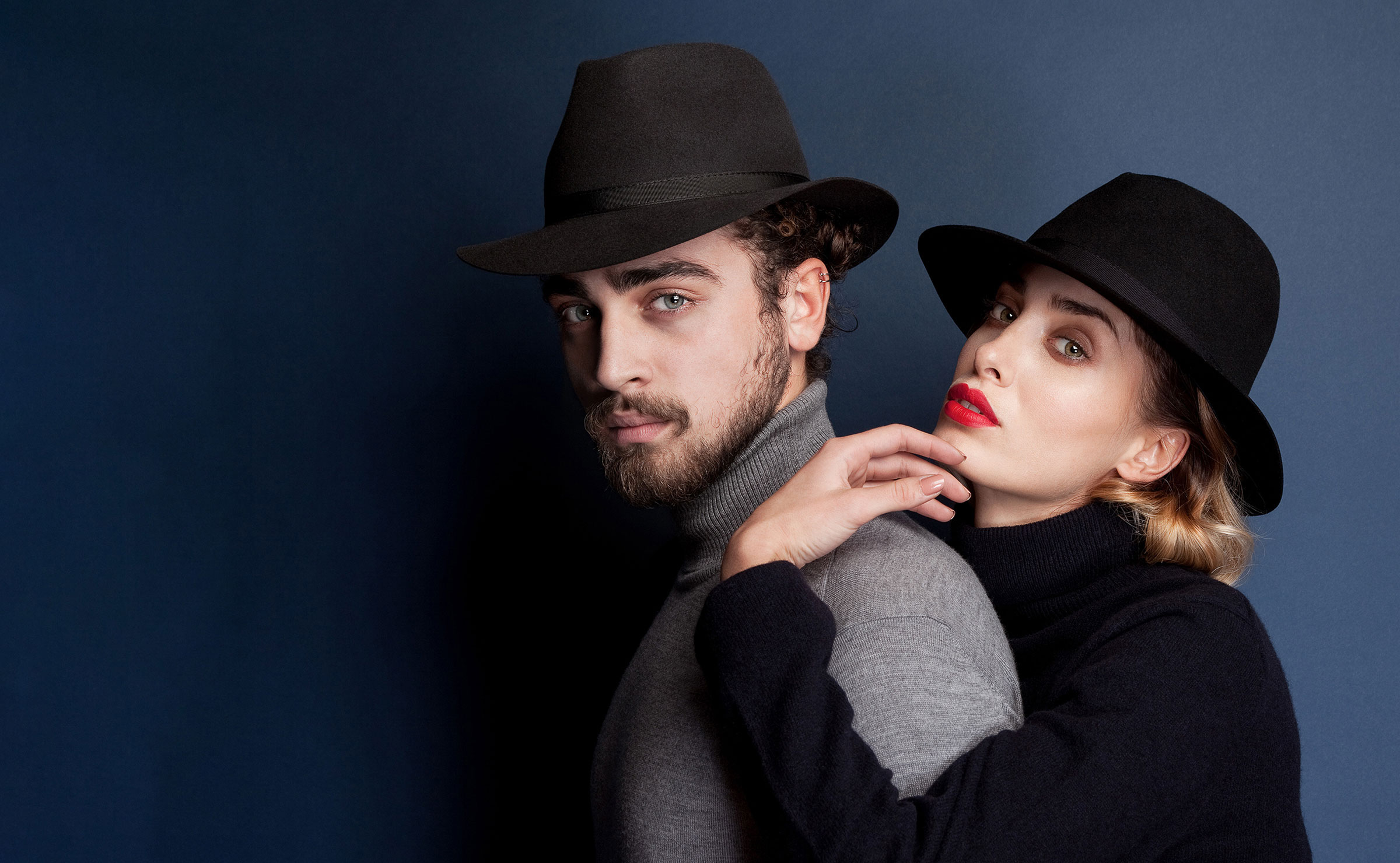 中折れハットのPanizza（パニッツァ）イタリア直輸入高級イタリアンハット