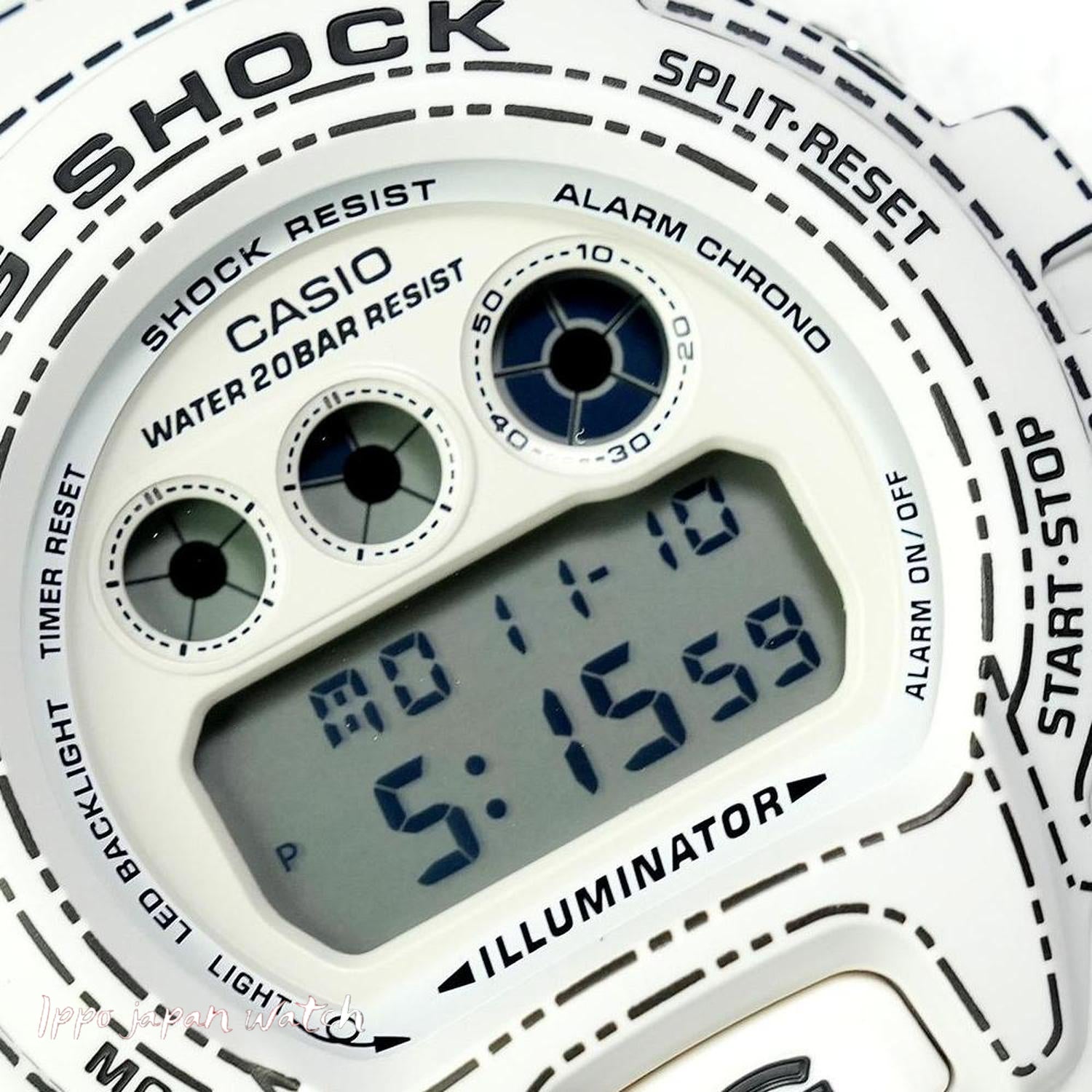 Casio G-shock DIGITAL DW-6900RGM-5JR/DW-6900RGM-5 Origami design