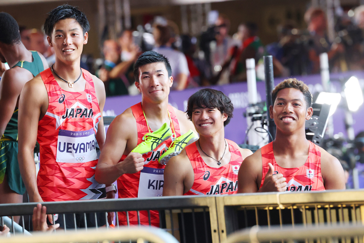 パリオリンピック】男子4×100mリレー決勝：日本、予選で出した