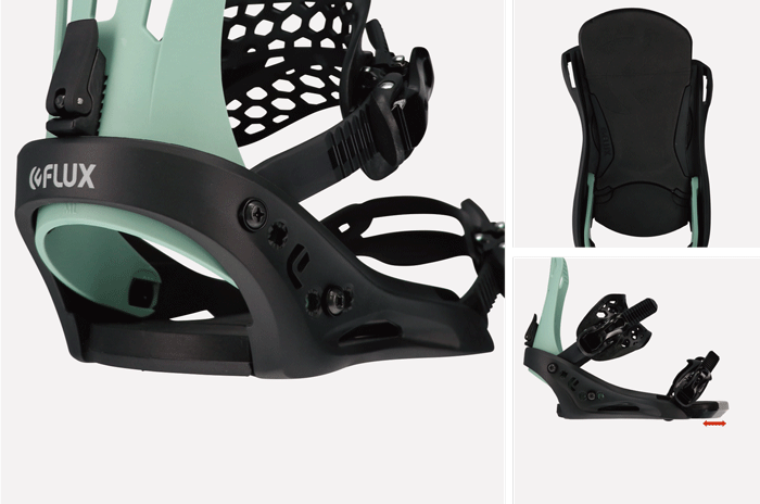 送料無料】 FLUX BINDING EM BLACK 2023-24 フラックス ビンディング