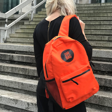 Orange Backpack – JIMBAG