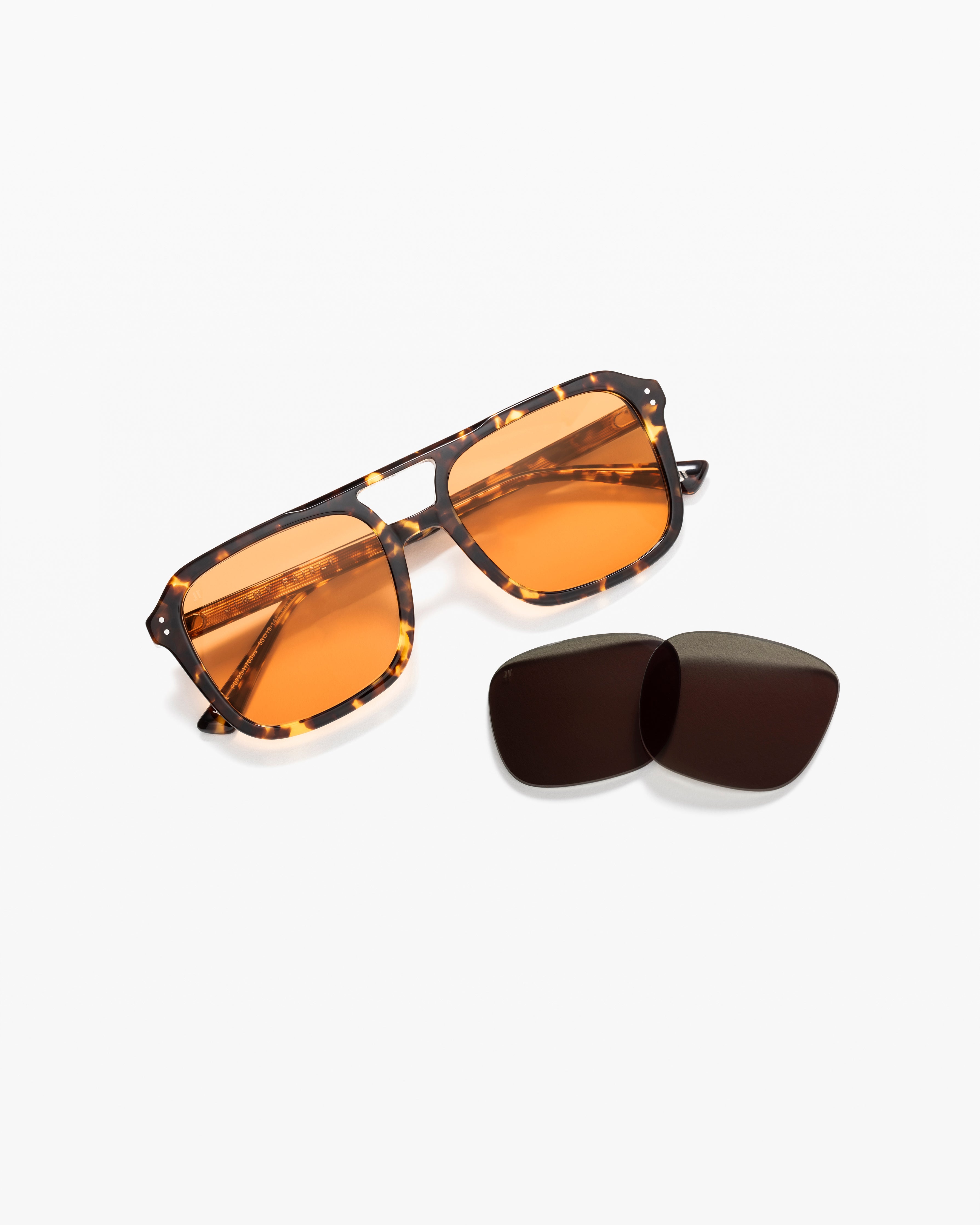 The Elma JF Colors Medium Women's Sunglasses in Yellow Tortoise