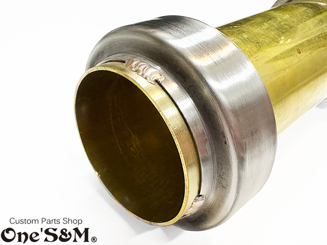 送料込み】 Z音 ゼットオン 真鍮インナー マフラーサイレンサー