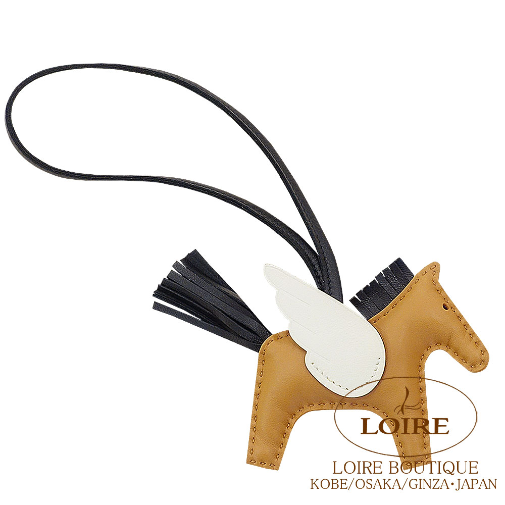 新品　HERMES エルメス　ペガサス pm チャーム エルメス<br>ロデオ ペガサス PM チャーム<br>クレ×ブルーフランス