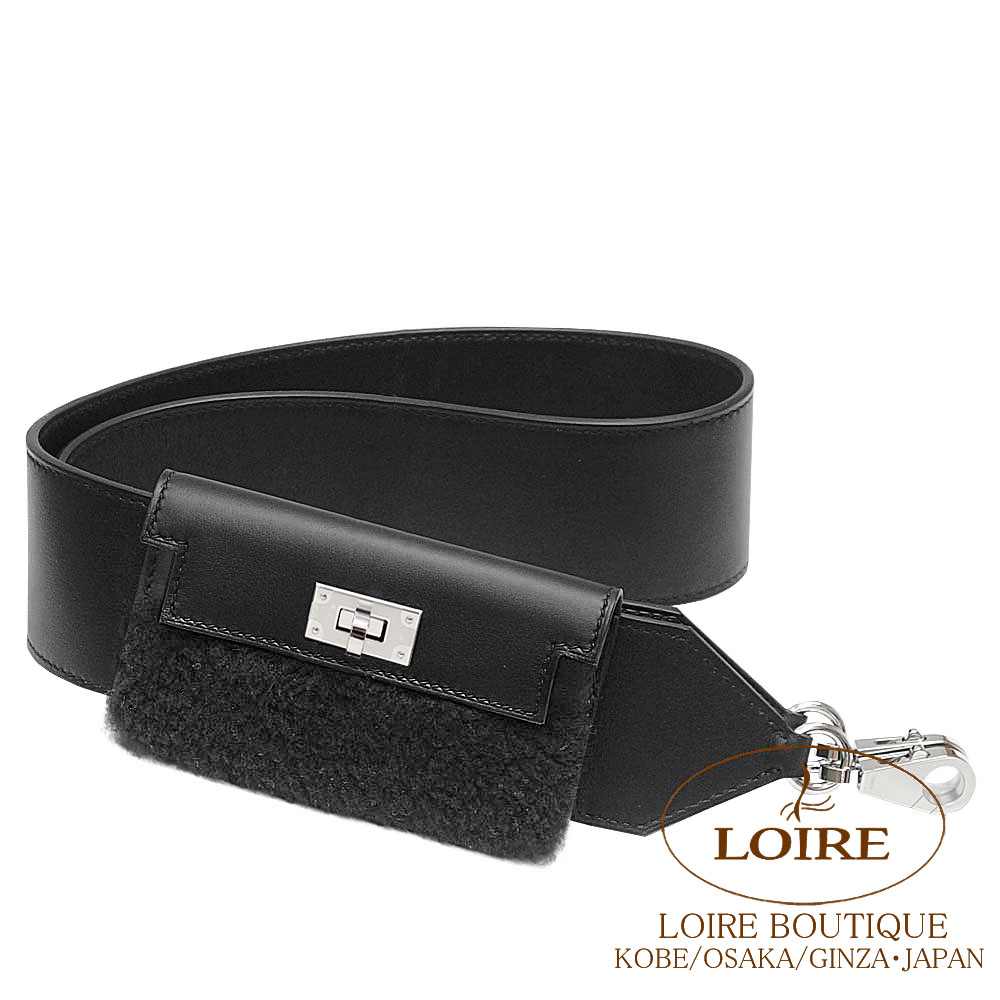 希少HERMESエルメスミニドッグカレバンドリエールスタッズショルダーストラップ HERMES エルメス ミニ専用 バンドリエール サングル カヴァル 25mm