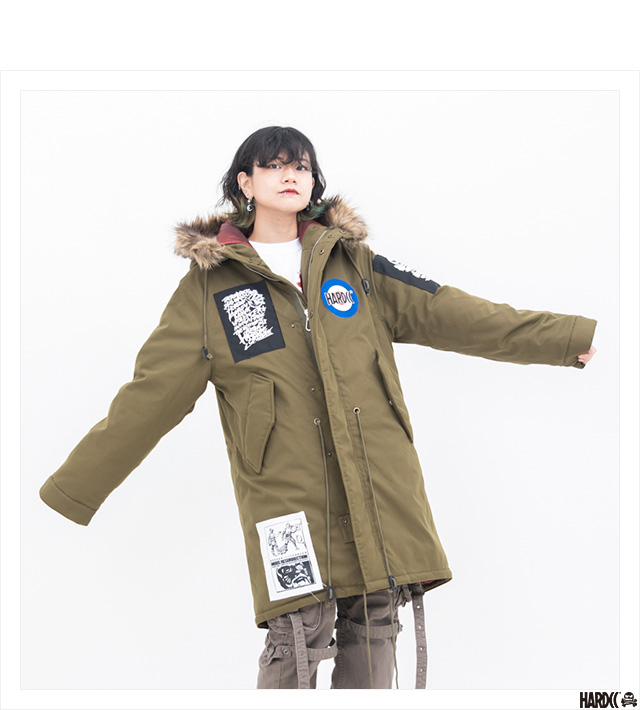 ハードコアチョコレート) HARDCORE CHOCOLATE M-51 HARDCCモッズコート