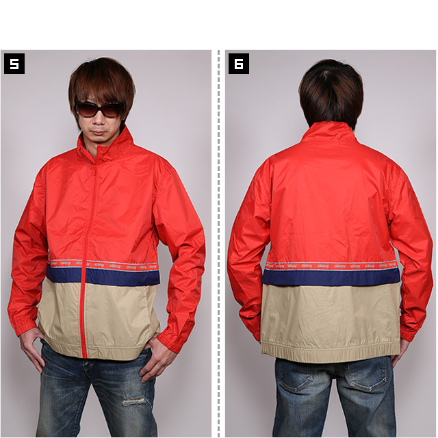 ステューシー) STUSSY NYLON WARM UP JACKET (JACKET)(17F115345-RE