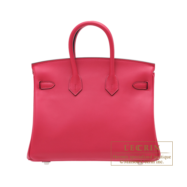 エルメス バーキン25 フランボワーズ スイフト シルバー金具