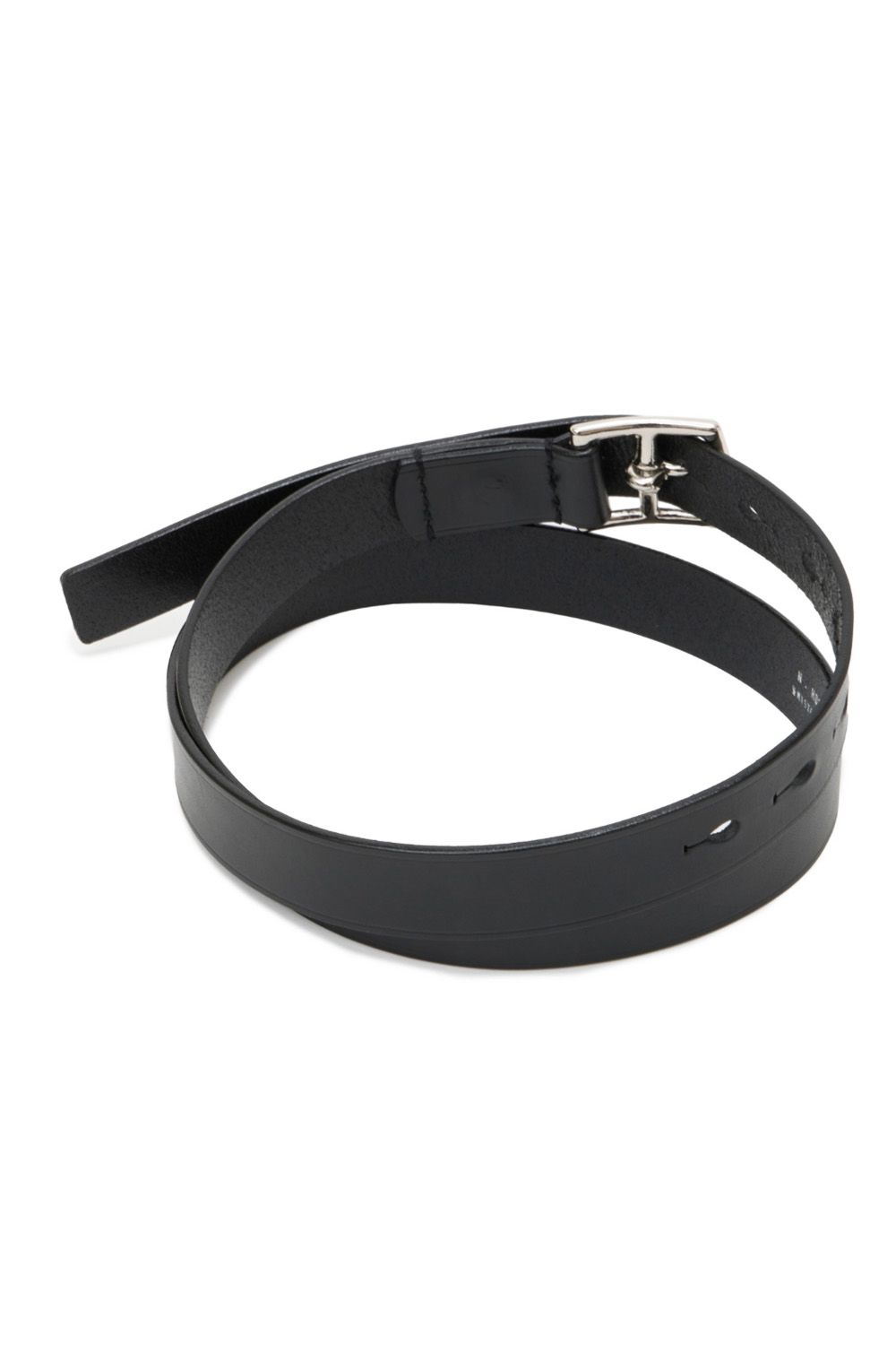 N.HOOLYWOOD - N.HOOLYWOOD COMPILE BELT / レザー ナロー ベルト