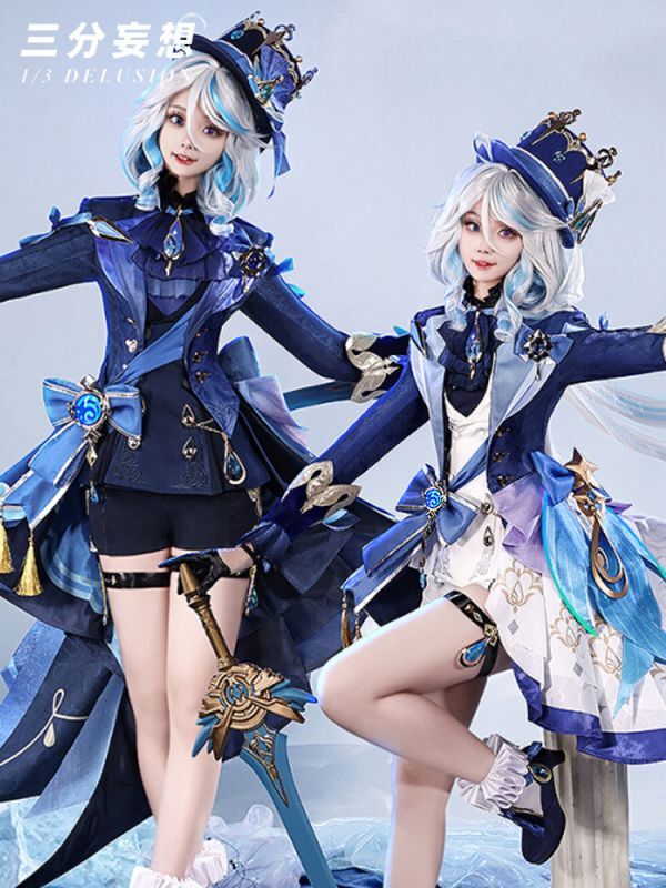 三分妄想】原神 Genshin 白Ver フリーナ/Furina フォカロルス/Focalors