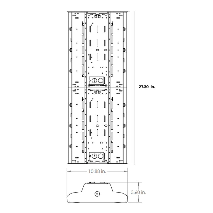 Columbia PELA-840-L36 240W LED Linear High Bay, 4000K, 80 CRI, 36000 L