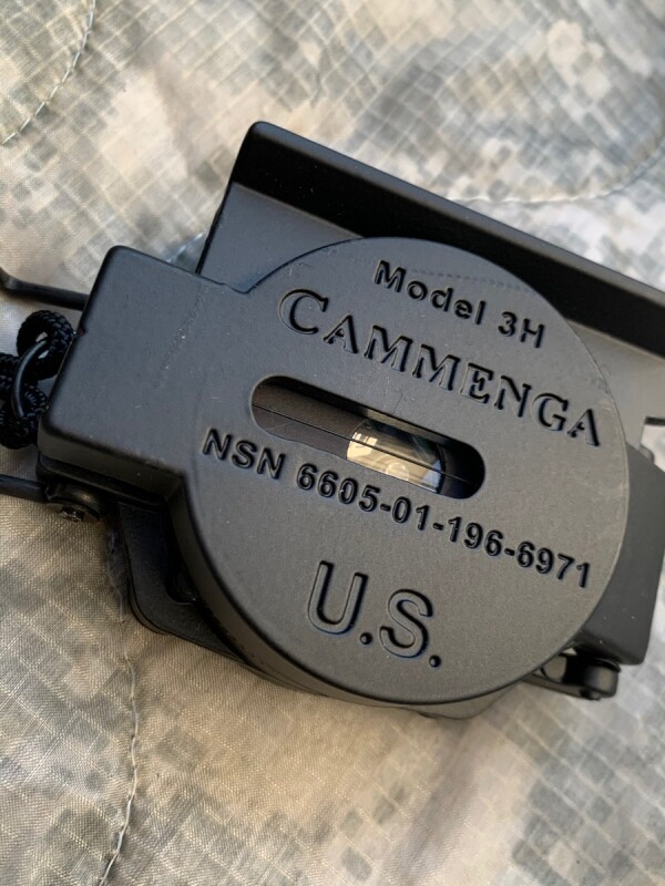 米軍実物 CAMMENGA レンザティック コンパス アウトドア