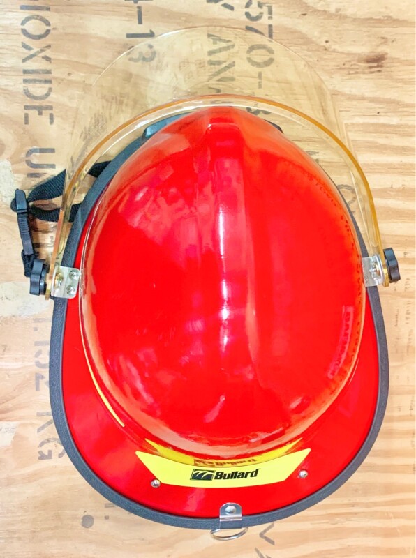 米軍実物 Bullard ファイヤーマン 消防士 ヘルメット LEDライト ヘルメット