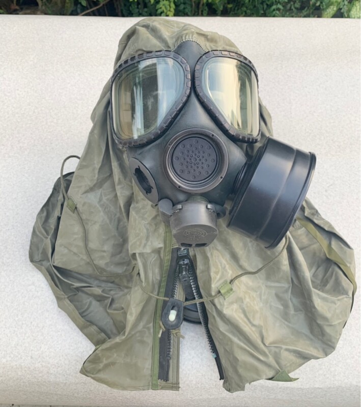 米軍実物 M40 ガスマスク S ケミカル／ガスマスク