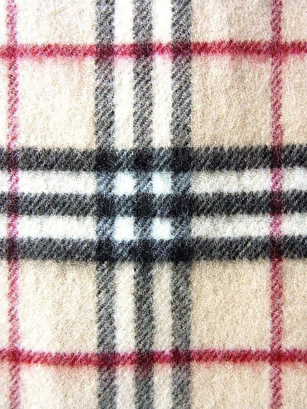 ヨーロッパ古着】イギリス製 BURBERRY バーバリー X チェック柄 ウール