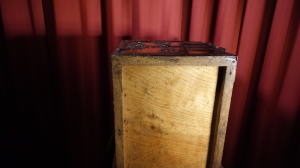 時代箪笥163山形庄内地方兜金具船箪笥懸け硯箱 木庵田中