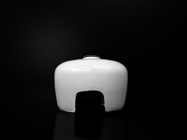 799wモンキー用 スポーツスタータイプタンク ホワイト｜ モンキー