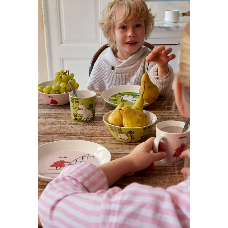 ぐり様】イッタラ ムーミン グラス マグ ボウル プレート 新品未使用