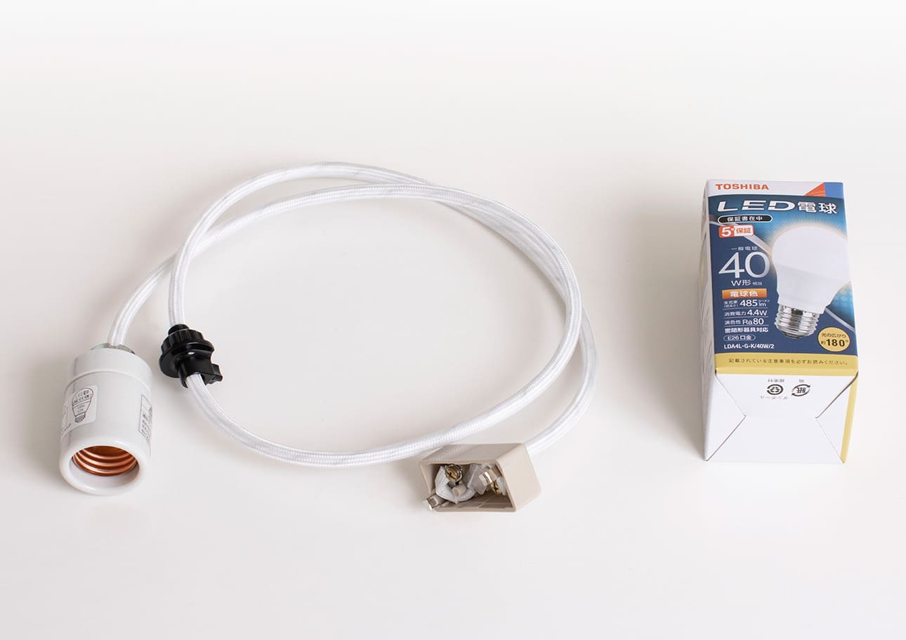 AKARI 1灯式ペンダント用器具 コード長100cm|イサムノグチの照明 AKARI