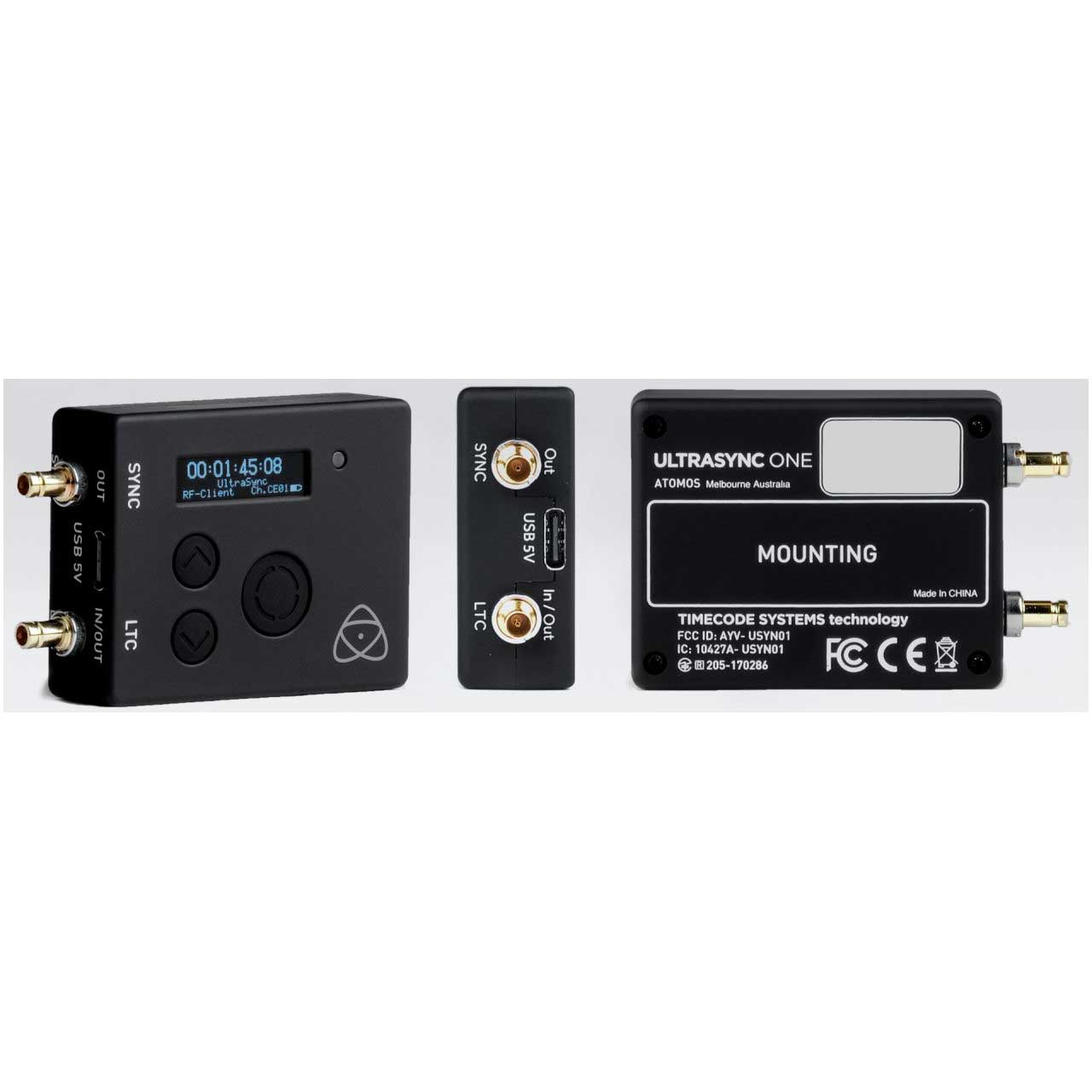 Atomos ATOMSYON01-US Ultrasync One RF-Powered Wireless Timecode