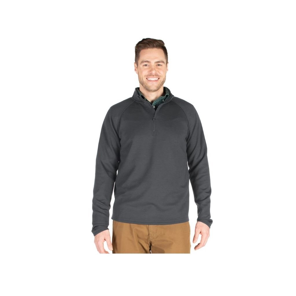 Charles River Seaport Grey Quarter-Zip Pullover 9057-GRY-3X