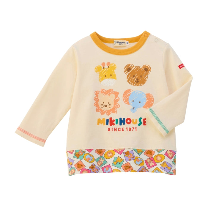 ミキハウスベア 長袖Tシャツ – ミキハウスオフィシャルサイト