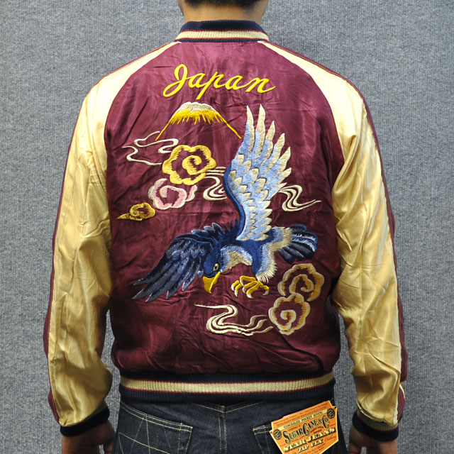 テーラー東洋スカジャン「MAP×鷹」サテンスカ/NO196・tt12062-119